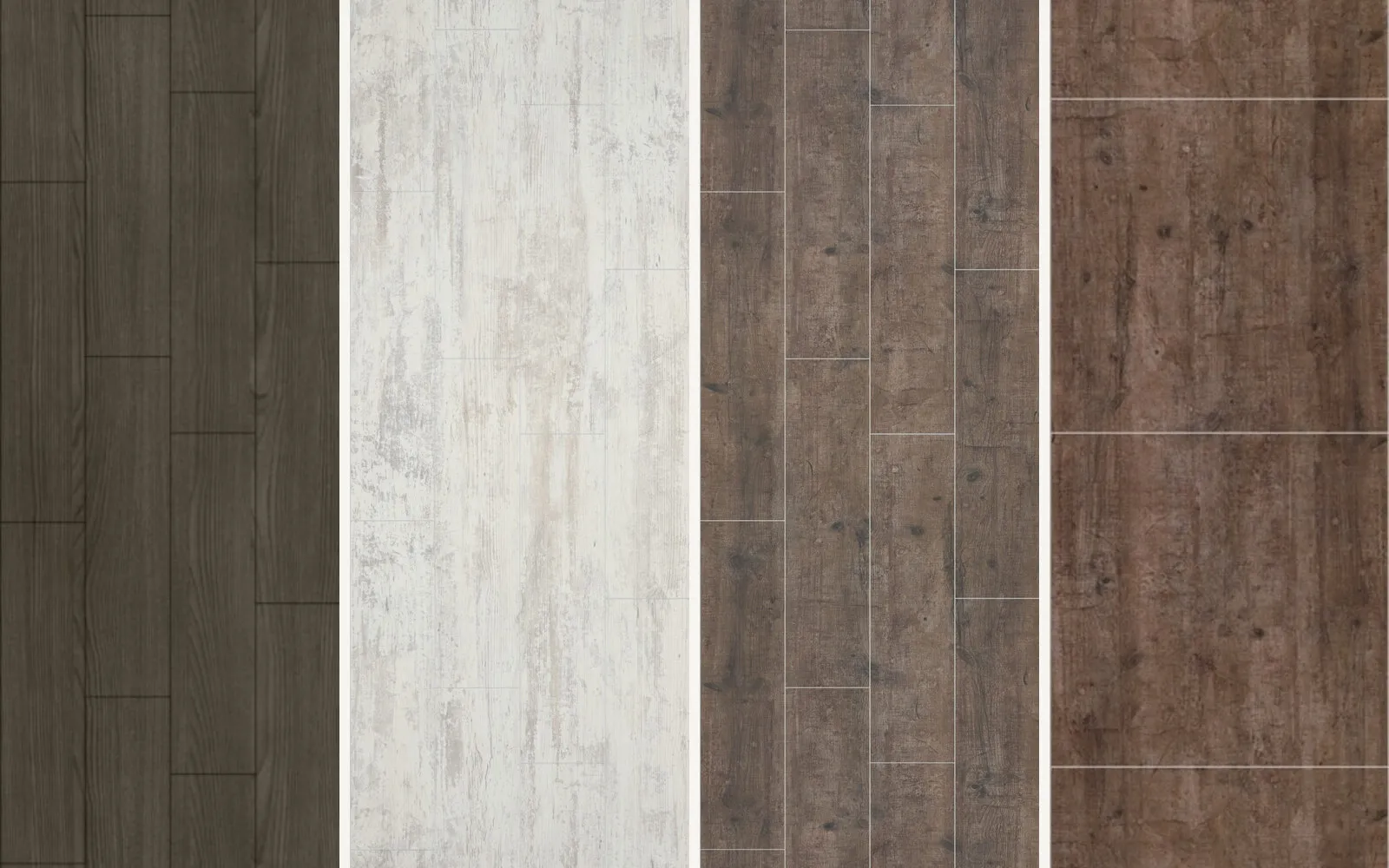 Wood and textured finishes